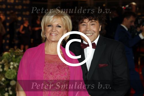 Amsterdam 12 oktober 2017 
Uitreiking televizierring in het afas live theater. 
Anita Meyer en Dennie Christian