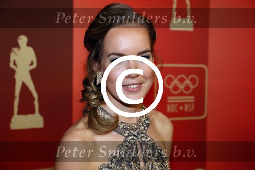 Amsterdam 19 december 2017 
Sportgala in de Rai. Sportman en sportvrouw van het jaar verkiezing. 
Anna v d Bregge met en zonder partner
