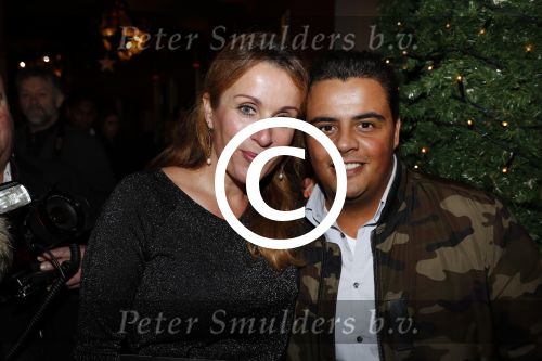 Amsterdam 21 december 2017
Premiere kerstcircus in Carre. Annick Boer met zoon Johnny Kraaykamp jr