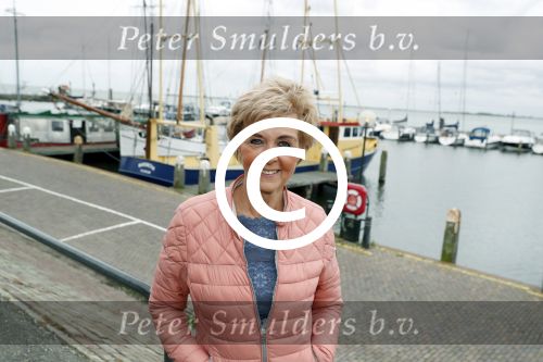 Volendam 4 oktober 2017
Annie Schilder in de haven van Volendam