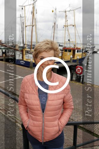 Volendam 4 oktober 2017
Annie Schilder in de haven van Volendam