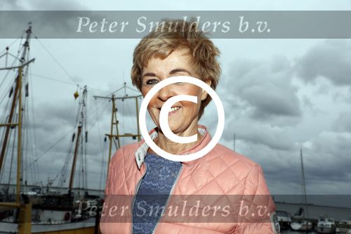 Volendam 4 oktober 2017
Annie Schilder in de haven van Volendam