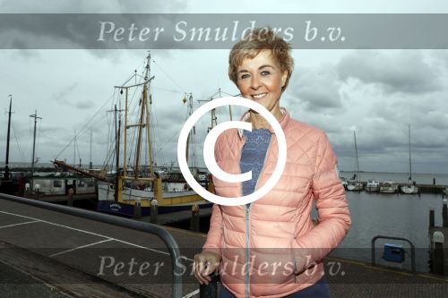 Volendam 4 oktober 2017
Annie Schilder in de haven van Volendam