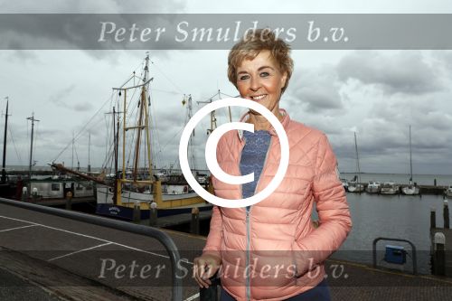 Volendam 4 oktober 2017
Annie Schilder in de haven van Volendam