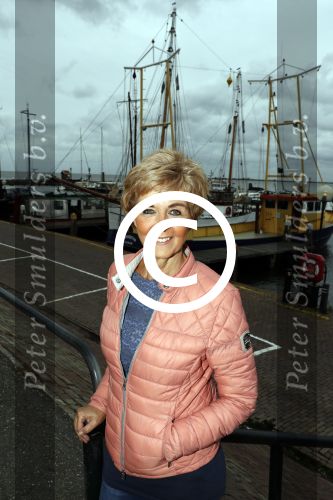 Volendam 4 oktober 2017
Annie Schilder in de haven van Volendam