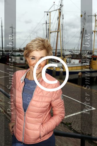 Volendam 4 oktober 2017
Annie Schilder in de haven van Volendam