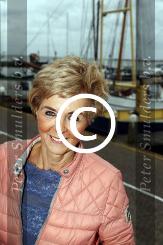 Volendam 4 oktober 2017
Annie Schilder in de haven van Volendam