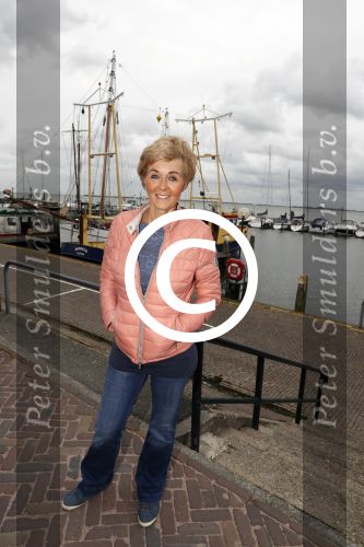 Volendam 4 oktober 2017
Annie Schilder in de haven van Volendam