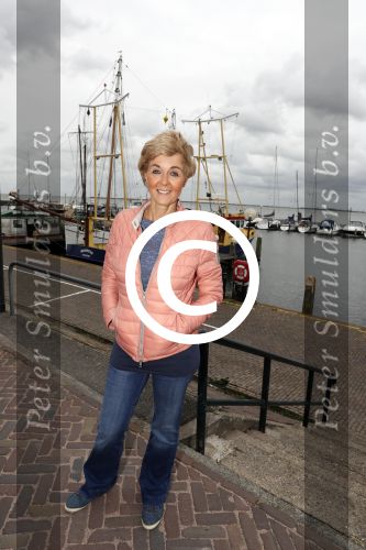 Volendam 4 oktober 2017
Annie Schilder in de haven van Volendam