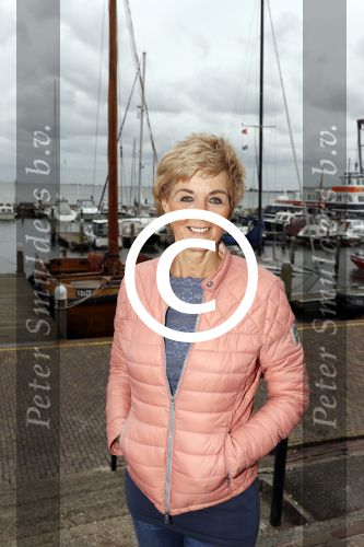 Volendam 4 oktober 2017
Annie Schilder in de haven van Volendam
