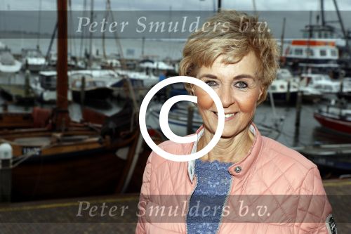 Volendam 4 oktober 2017
Annie Schilder in de haven van Volendam