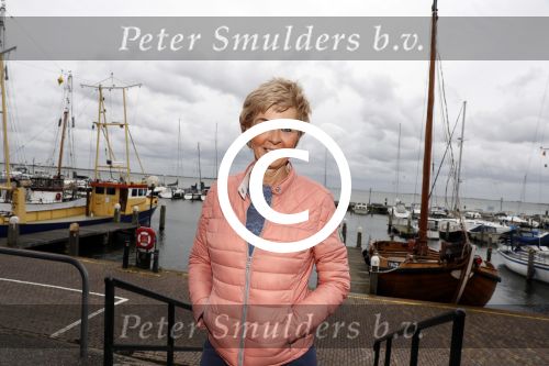 Volendam 4 oktober 2017
Annie Schilder in de haven van Volendam