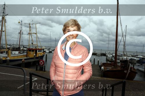 Volendam 4 oktober 2017
Annie Schilder in de haven van Volendam