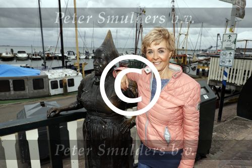 Volendam 4 oktober 2017
Annie Schilder in de haven van Volendam