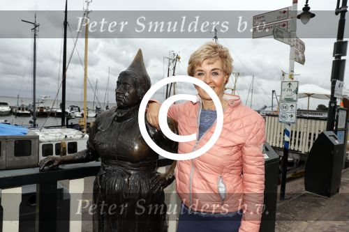 Volendam 4 oktober 2017
Annie Schilder in de haven van Volendam