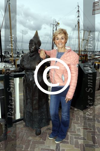 Volendam 4 oktober 2017
Annie Schilder in de haven van Volendam