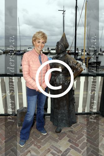 Volendam 4 oktober 2017
Annie Schilder in de haven van Volendam