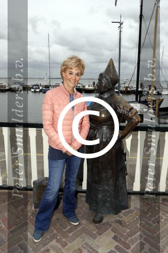 Volendam 4 oktober 2017
Annie Schilder in de haven van Volendam