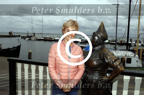 Volendam 4 oktober 2017
Annie Schilder in de haven van Volendam