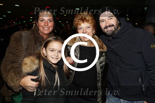 Amsterdam 24 december 2017
RTL kerst show in het ziggo dome. Brian Schutz met gezin