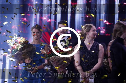 Amsterdam 19 december 2017 
Sportgala in de Rai. Sportman en sportvrouw van het jaar verkiezing.