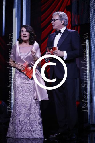 Amsterdam 19 december 2017 
Sportgala in de Rai. Sportman en sportvrouw van het jaar verkiezing. Dione de Graaff en Tom Egbers