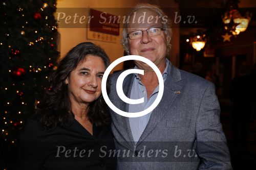 Amsterdam 21 december 2017
Premiere kerstcircus in Carre. Eddy Habbema met vrouw