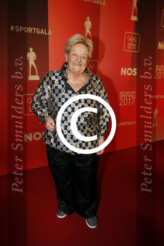 Amsterdam 19 december 2017 
Sportgala in de Rai. Sportman en sportvrouw van het jaar verkiezing. Erica Terpstra met manager Margriet Zeegers