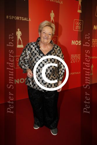 Amsterdam 19 december 2017 
Sportgala in de Rai. Sportman en sportvrouw van het jaar verkiezing. Erica Terpstra met manager Margriet Zeegers