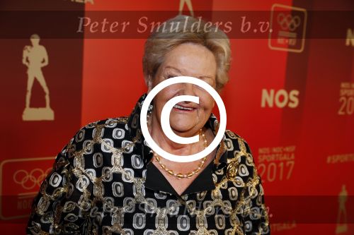 Amsterdam 19 december 2017 
Sportgala in de Rai. Sportman en sportvrouw van het jaar verkiezing. Erica Terpstra met manager Margriet Zeegers