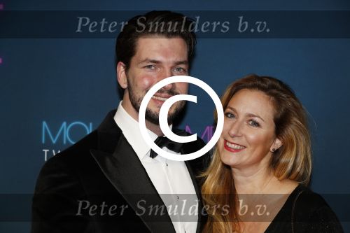 Amsterdam 12 december 2017 
Premiere Molly\'s game in Tuschinski.
Hoofdrolspeelster Jessica Chastain was aanwezig. Fabienne de Vries met partner