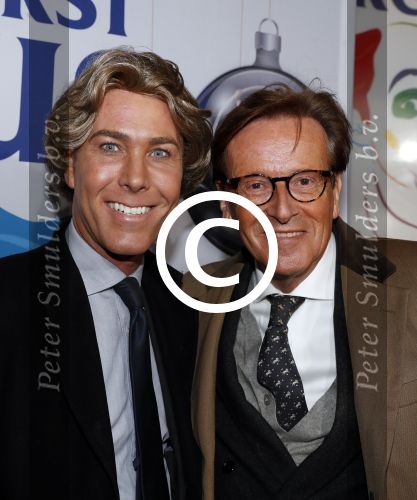 Amsterdam 21 december 2017
Premiere kerstcircus in Carre. Rogier en Frank uit sbs6 programma Steenrijk en Straatarm