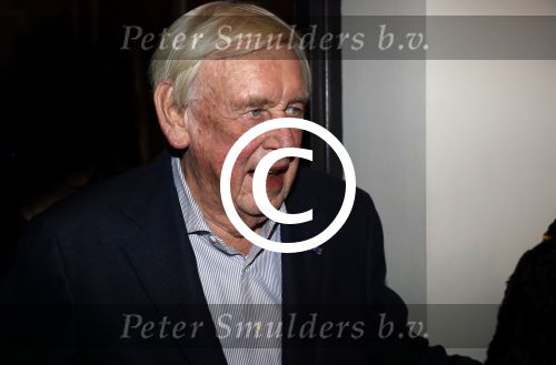 Amsterdam 21 december 2017
Premiere kerstcircus in Carre. Frits Goldschmeding met vrouw en Henk v d Meijden