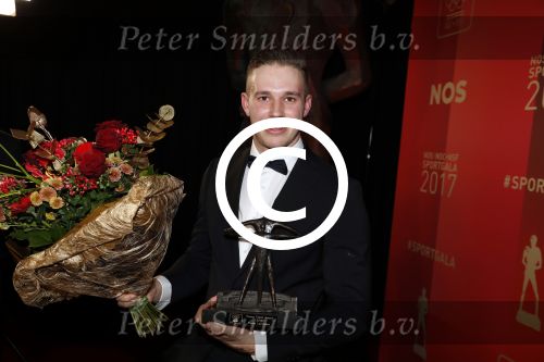 Amsterdam 19 december 2017 
Sportgala in de Rai. Sportman en sportvrouw van het jaar verkiezing. Harry Lavreysen