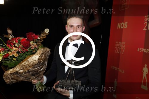 Amsterdam 19 december 2017 
Sportgala in de Rai. Sportman en sportvrouw van het jaar verkiezing. Harry Lavreysen