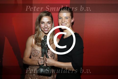 Amsterdam 19 december 2017 
Sportgala in de Rai. Sportman en sportvrouw van het jaar verkiezing. Jackie Groenen