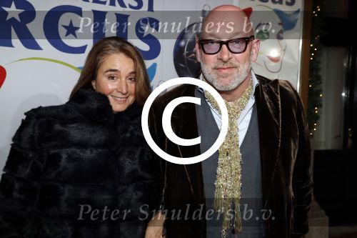 Amsterdam 21 december 2017
Premiere kerstcircus in Carre. Jimena Rico met een kennis