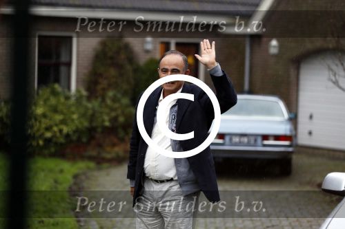 Alkmaar 7 december 2017
Julio Poch komt aan bij zijn huis nadat hij terug gekomen is uit Argentinie
