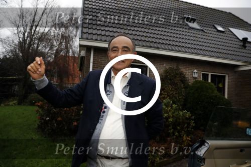 Alkmaar 7 december 2017
Julio Poch komt aan bij zijn huis nadat hij terug gekomen is uit Argentinie