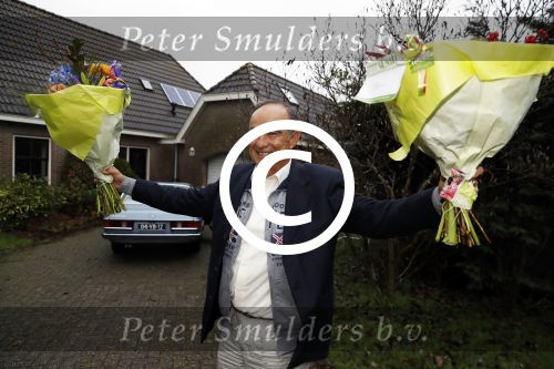 Alkmaar 7 december 2017
Julio Poch komt aan bij zijn huis nadat hij terug gekomen is uit Argentinie