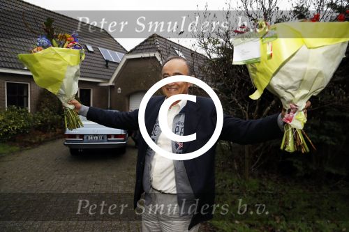 Alkmaar 7 december 2017
Julio Poch komt aan bij zijn huis nadat hij terug gekomen is uit Argentinie