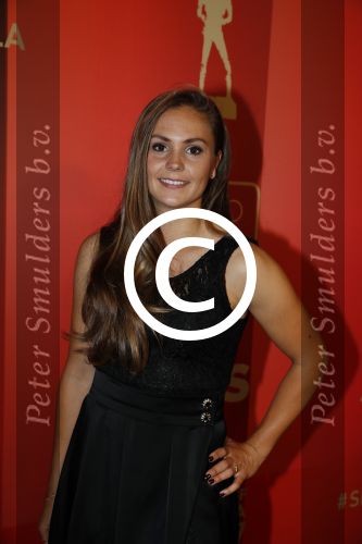 Amsterdam 19 december 2017 
Sportgala in de Rai. Sportman en sportvrouw van het jaar verkiezing. Lieke Martens