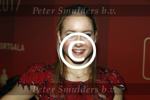 Amsterdam 19 december 2017 
Sportgala in de Rai. Sportman en sportvrouw van het jaar verkiezing. Turnsters Lieke Wevers en zus Sanne kwamen met hun ouders