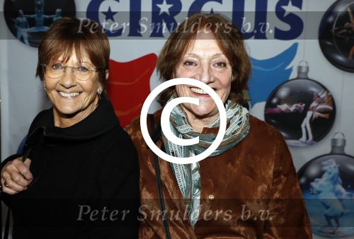Amsterdam 21 december 2017
Premiere kerstcircus in Carre. Vrouw Tony Eyk