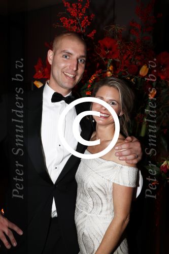 Amsterdam 19 december 2017 
Sportgala in de Rai. Sportman en sportvrouw van het jaar verkiezing. Maarten v d Weijden met partner