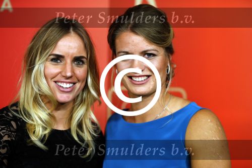 Amsterdam 19 december 2017 
Sportgala in de Rai. Sportman en sportvrouw van het jaar verkiezing. Marit Bouwmeester en Dafne Schippers