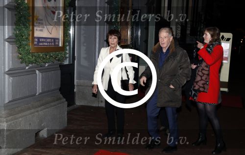 Amsterdam 21 december 2017
Premiere kerstcircus in Carre. Mies Bouwman met Frits Barend