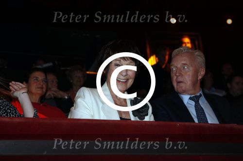 Amsterdam 21 december 2017
Premiere kerstcircus in Carre. Mies Bouwman met Andre v Duin