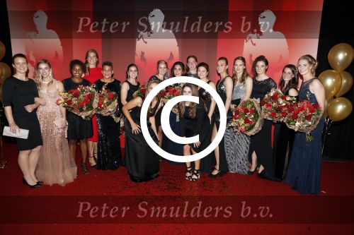 Amsterdam 19 december 2017 
Sportgala in de Rai. Sportman en sportvrouw van het jaar verkiezing. Nederlands dames elftal worden sportploeg van het jaar