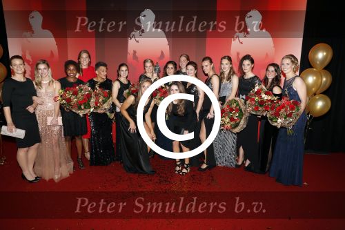 Amsterdam 19 december 2017 
Sportgala in de Rai. Sportman en sportvrouw van het jaar verkiezing. Nederlands dames elftal worden sportploeg van het jaar